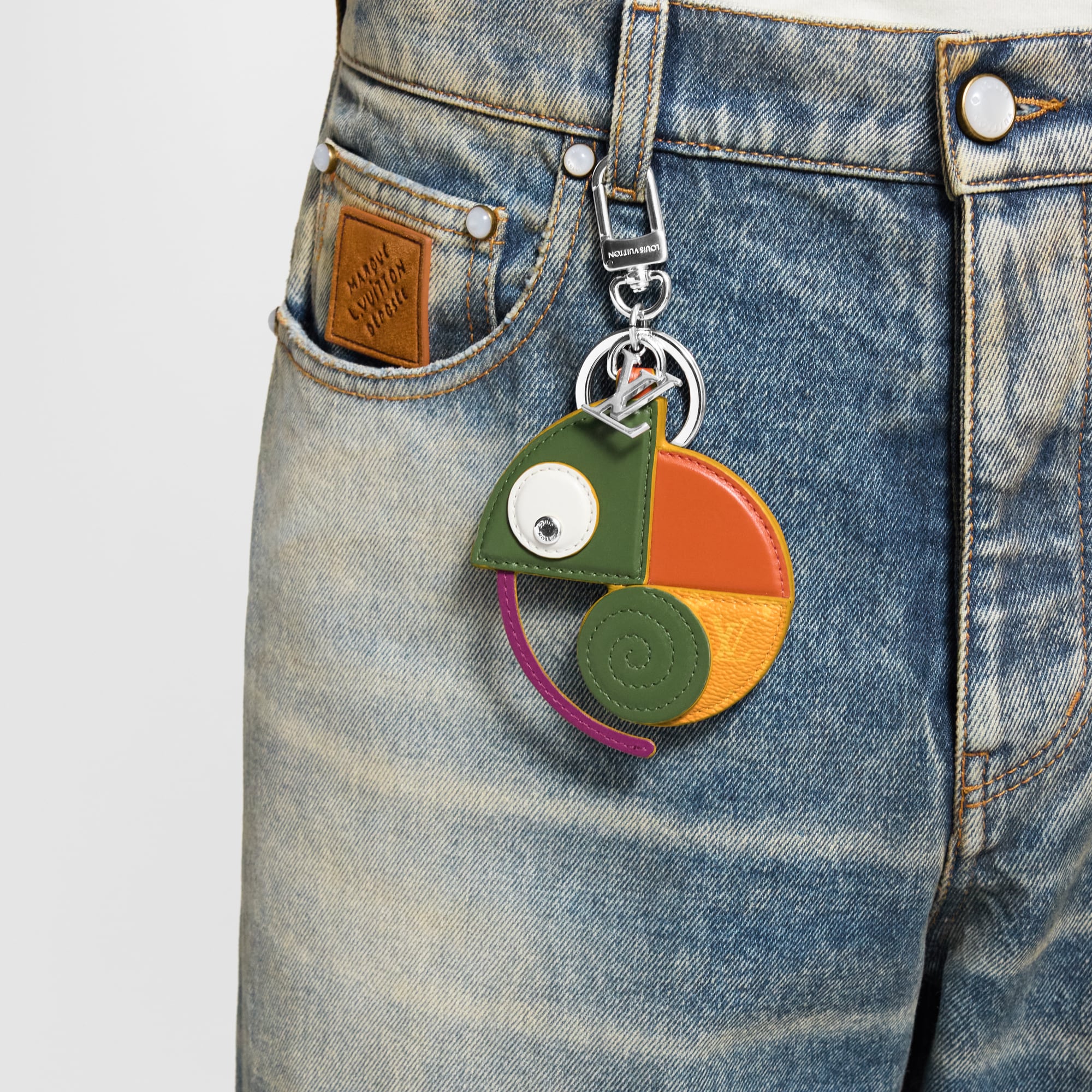 LV Chameleon Key Holder and Bag Charm S00 - Men - Accessories